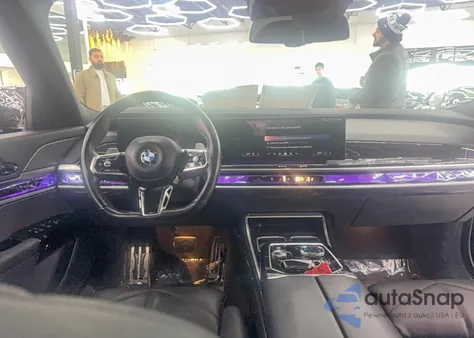 2023 BMW 740 I z USA, uszkodzony, nr VIN WBA23EH0XPCN49373